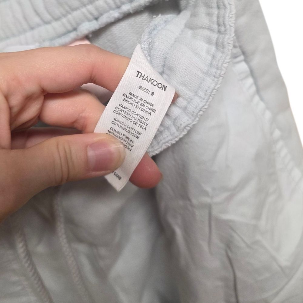 Thakoon Light Blue Paneled Sweatpants S - Picture 10 of 10